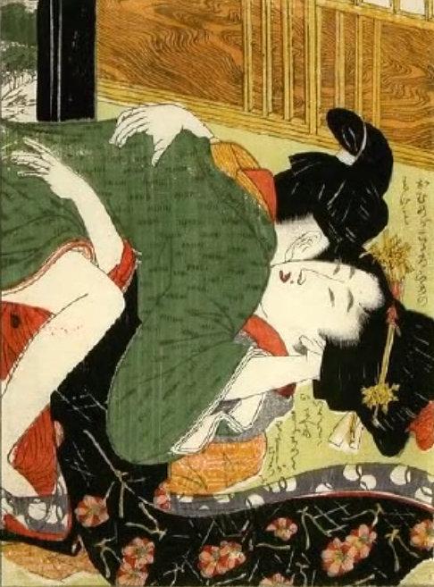 Сюнга - японская эротическая гравюра
